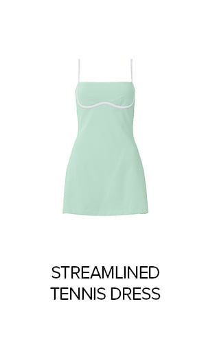STREAMLINED TENNIS DRESS