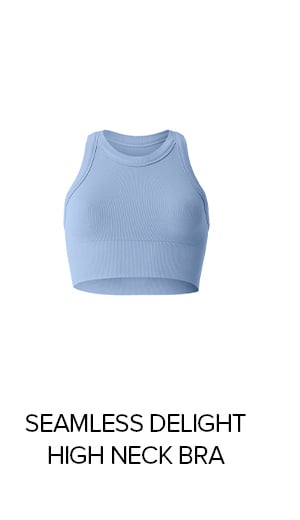 SEAMLESS DELIGHT HIGH NECK BRA