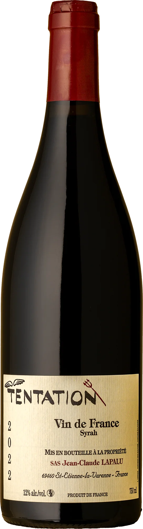 Image of Jean-Claude Lapalu <br>‘Tentation’ Gamay / Syrah 2022