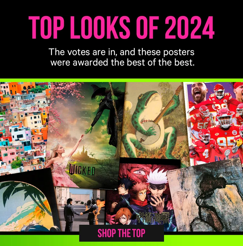 Top Looks of 2024 - these posters were awarded the best of the best.