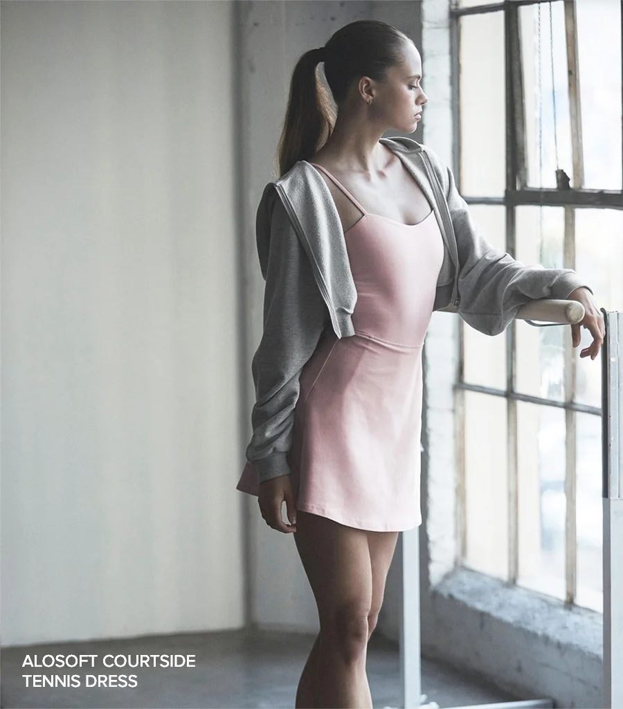 ALOSOFT COURTSIDE TENNIS DRESS