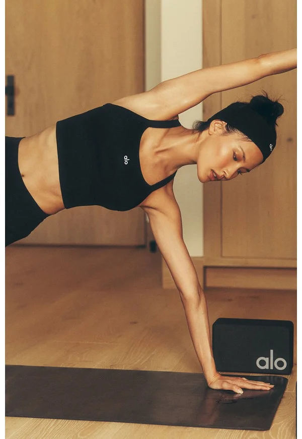 Seamless Ribbed Favorite Bra Tank - Black - Black / XS