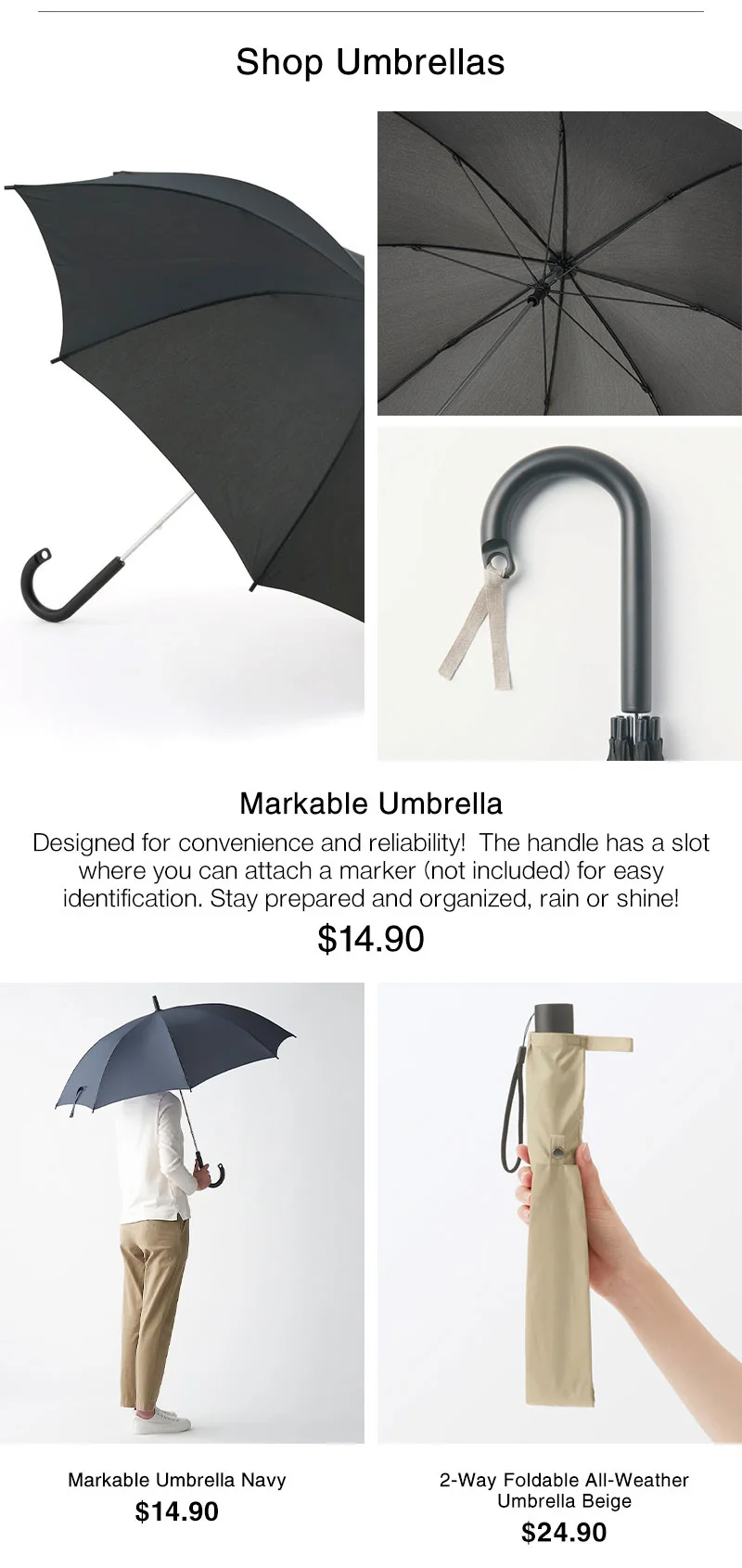 Shop Umbrellas