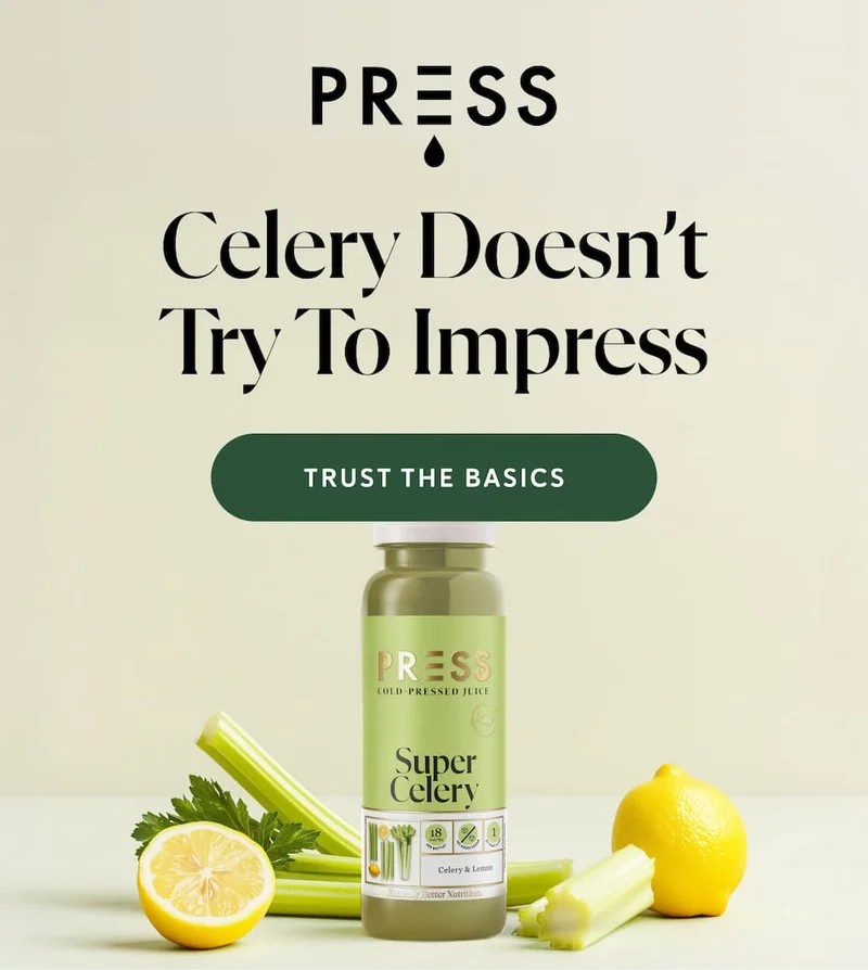 Celery doesn’t try to impress