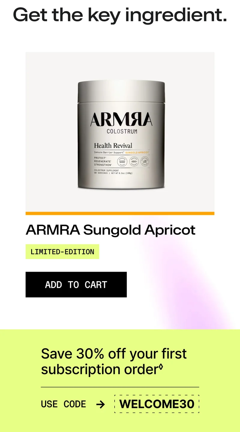 ARMRA Apricot 30% Off
