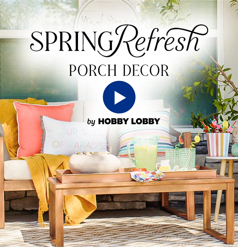 Spring Porch Decor Video