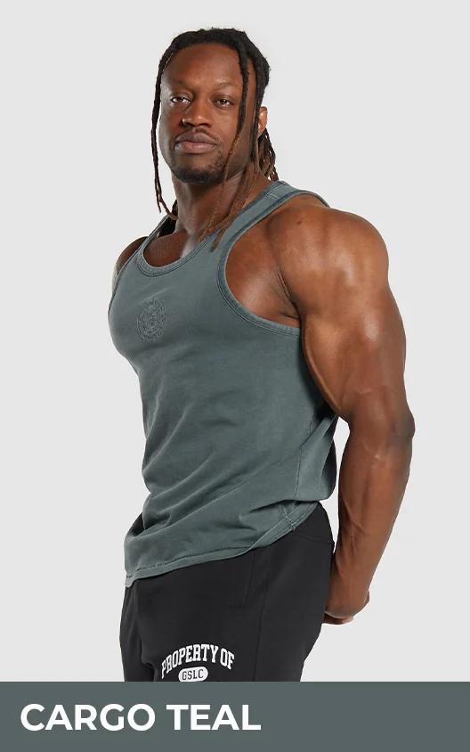 PREMIUM LEGACY TANK - CARGO TEAL.