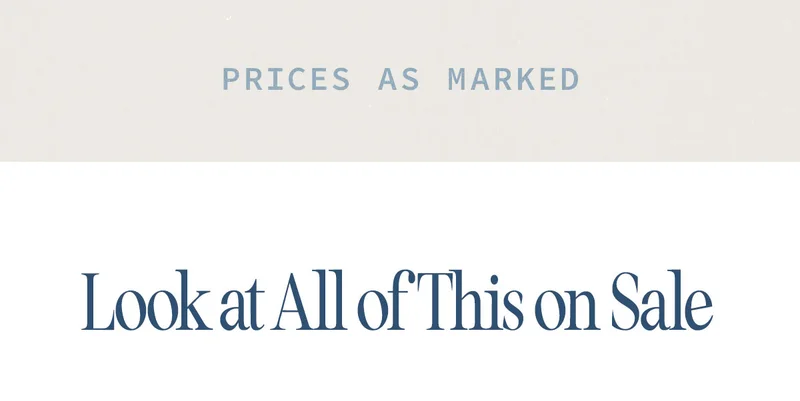 Sale