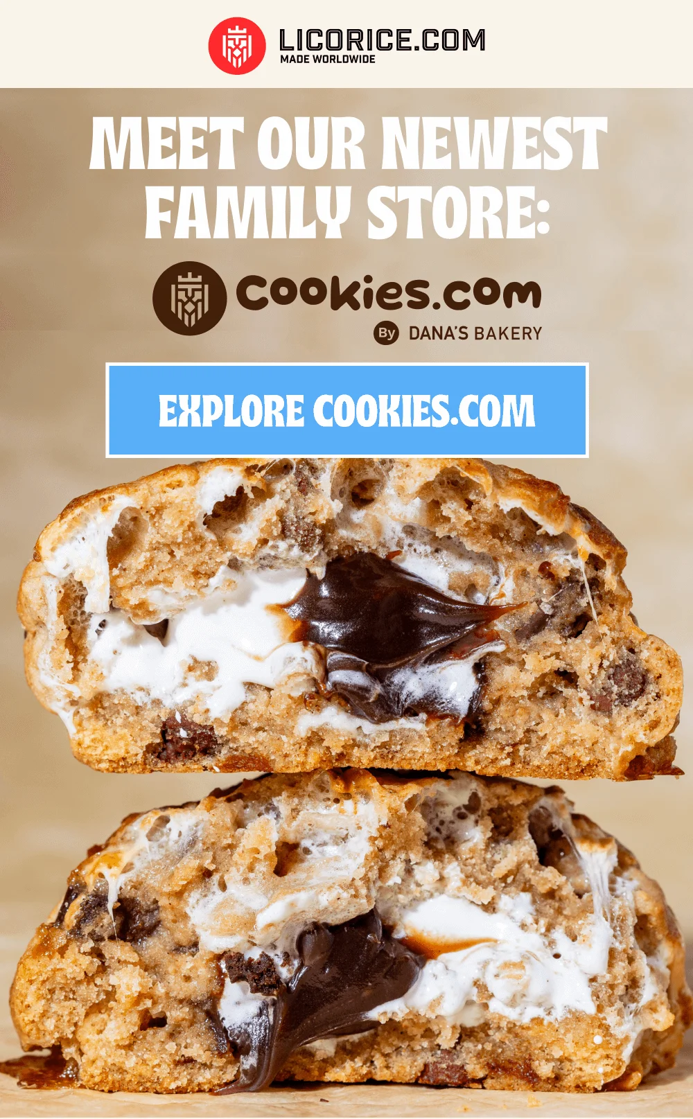 Meet our newest family store: COOKIES.COM