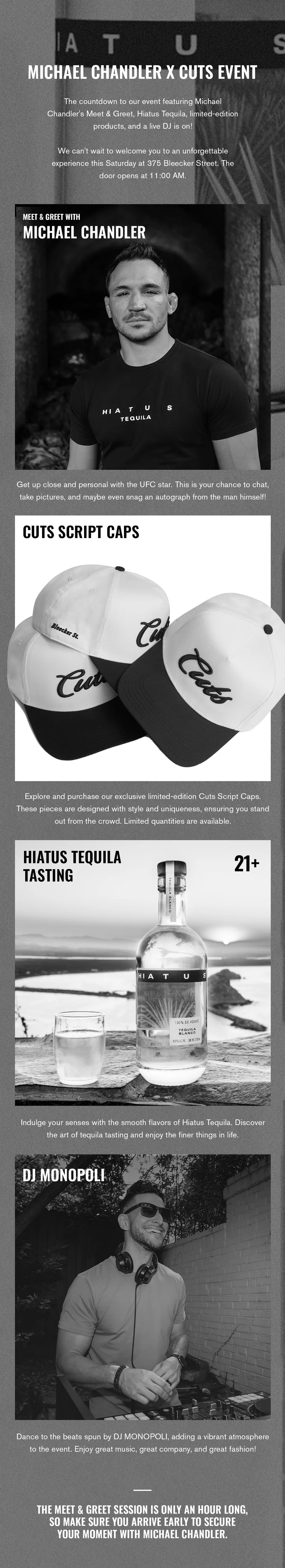 Cuts Event