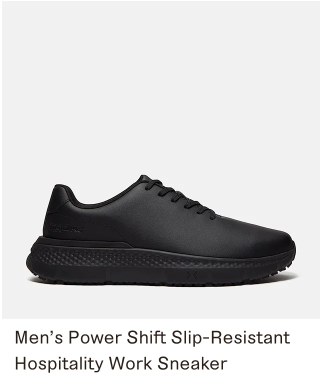 Men's Power Shift Slip-Resistant Hospitality Work Sneaker