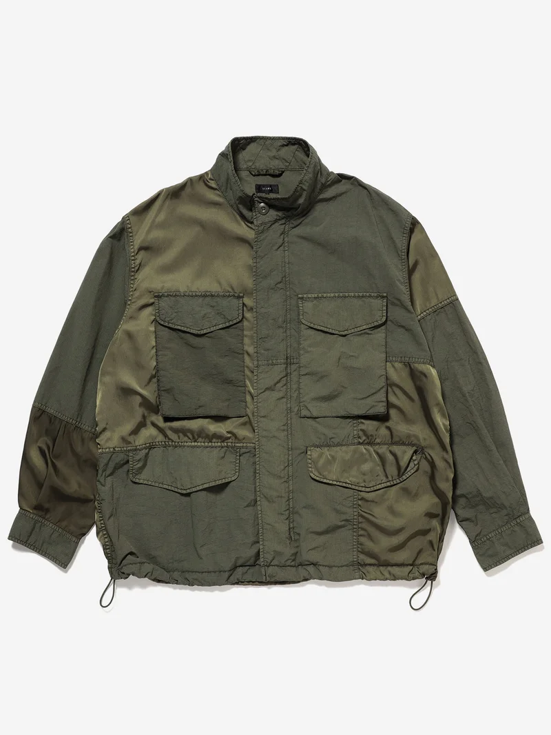 Image of Beams 3 Fabric G/D M65 Jacket - Olive
