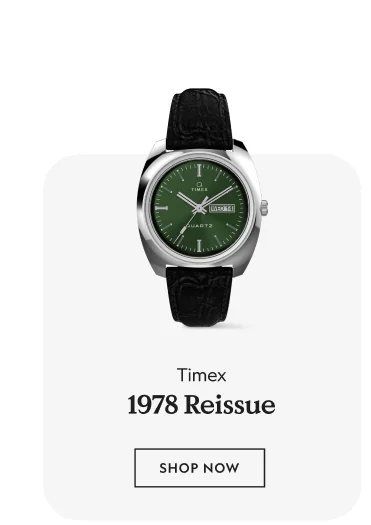Q Timex 1978 Reissue Day-Date