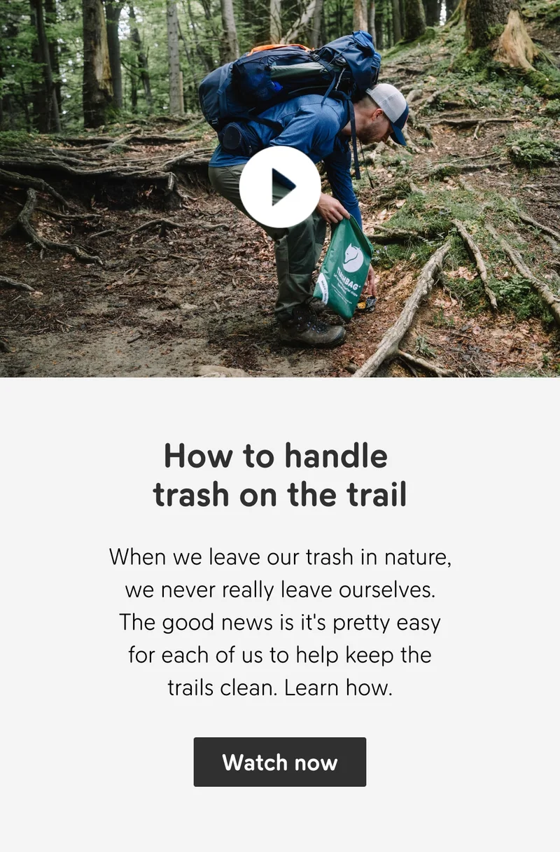 A beginner’s guide to trail ethics | Outdoor ethics | Fjällräven