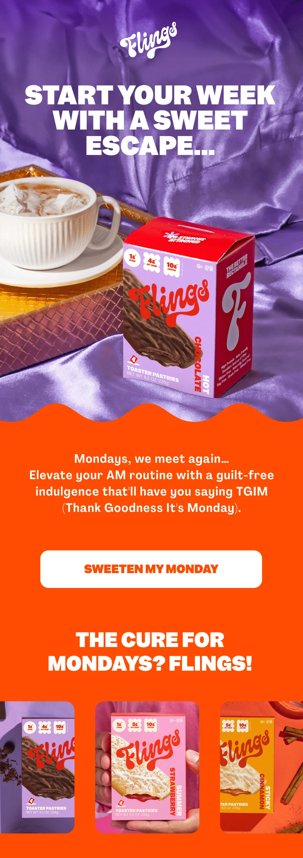 SWEETEN MY MONDAY