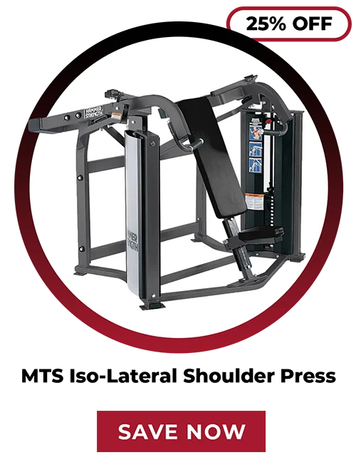 25% OFF | Hammer Strength MTS Iso-Lateral Shoulder Press