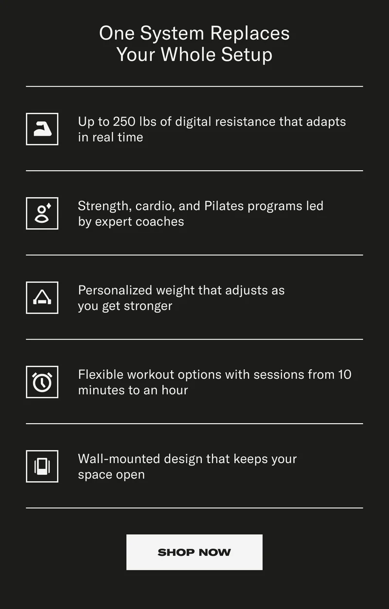 One System Replaces Your Whole Setup. Shop now