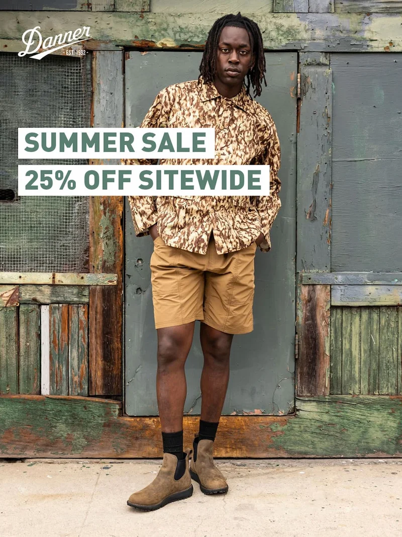 SUMMER SALE — 25% OFF SITEWIDE