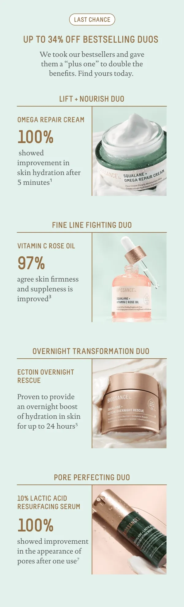Last Chance: Up to 34% Off Bestselling Duos