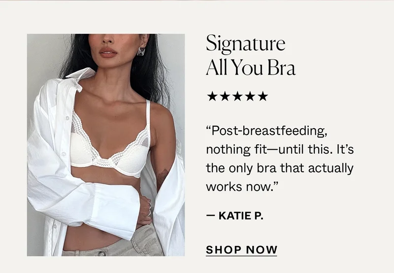 Signature All You Bra
