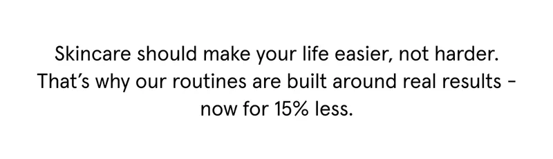 Treat yourself to 15% OFF.