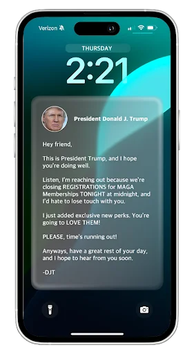 Trump Text