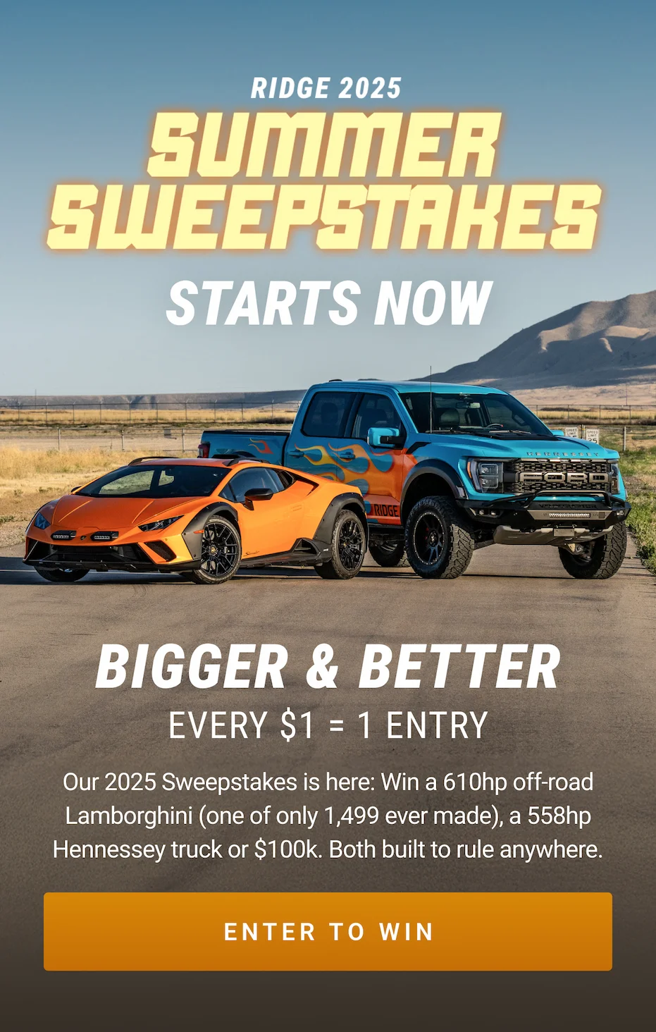 Summer Sweepstakes | Enter to Win