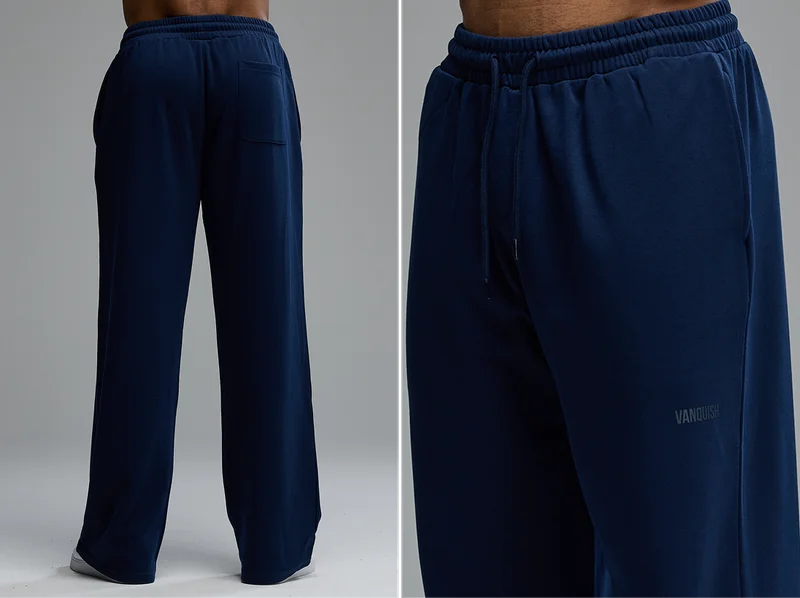Vanquish Essential V2 Navy Straight Leg Sweatpants