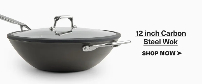 Add it to your order. Shop the 12 inch Carbon Steel Wok