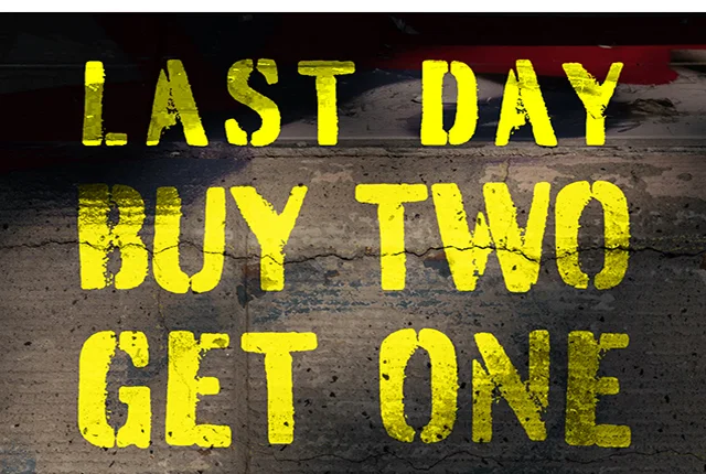 Last Day! Buy Two Get One Free Sitewide Shop now.