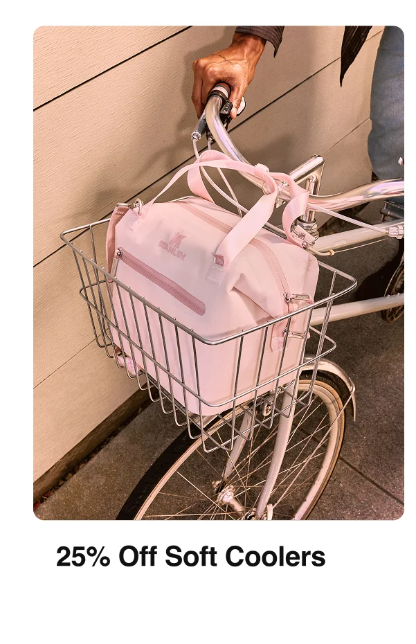 25% Off Soft Coolers