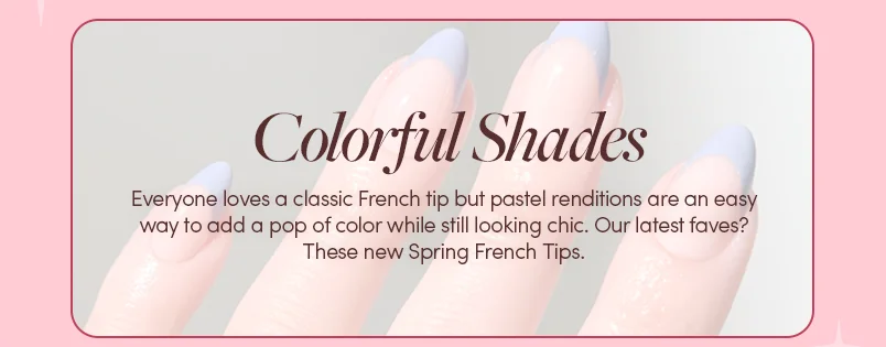 Shop Colorful French Tip Nails