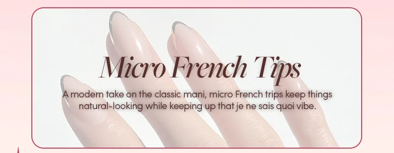 Shop Micro French Tip Nails