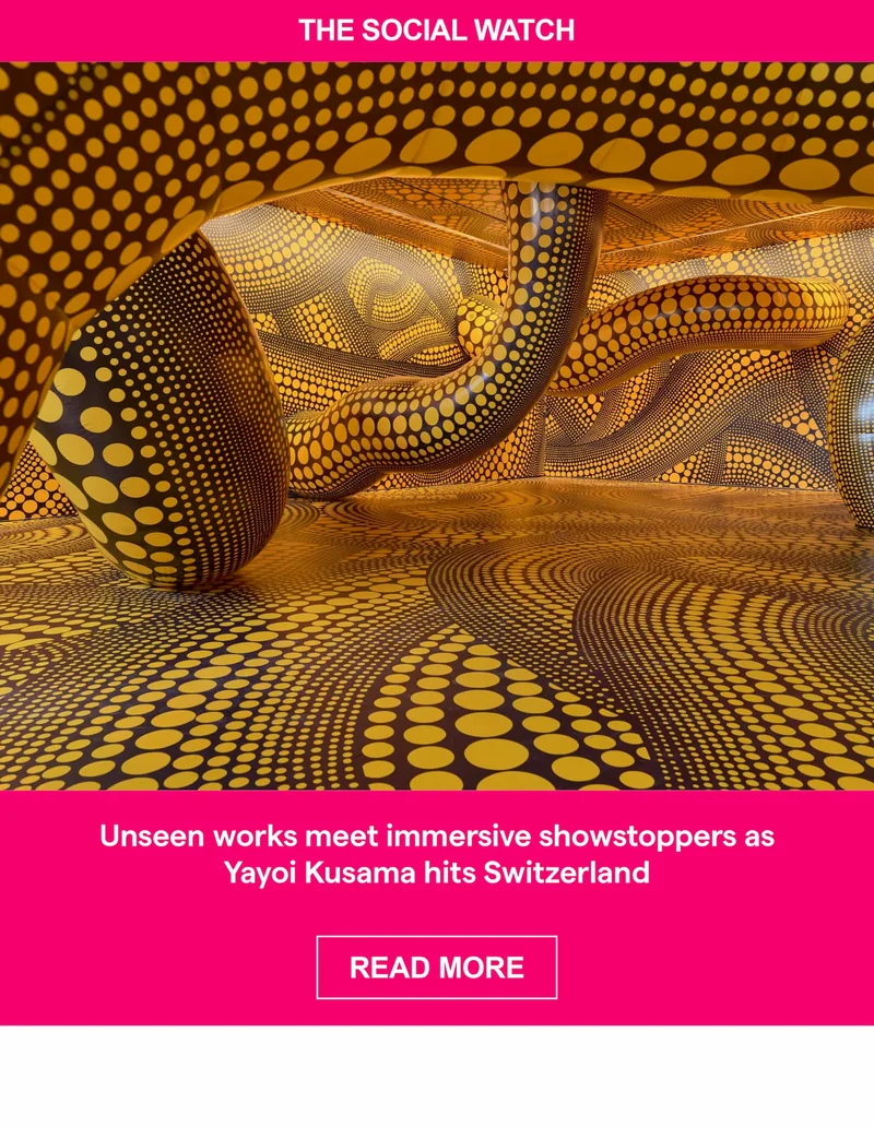 Unseen works meet immersive showstoppers as Yayoi Kusama hits Switzerland