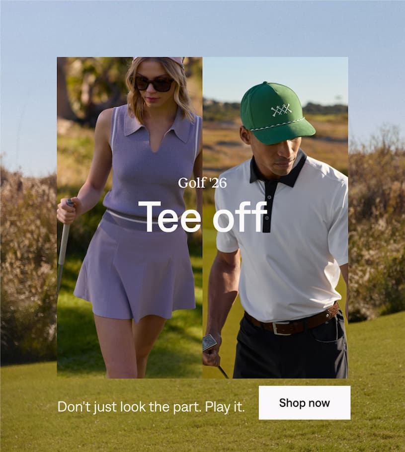 Golf '26: Tee off. Shop now