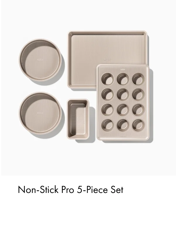 Non-stick pro 5-piece set