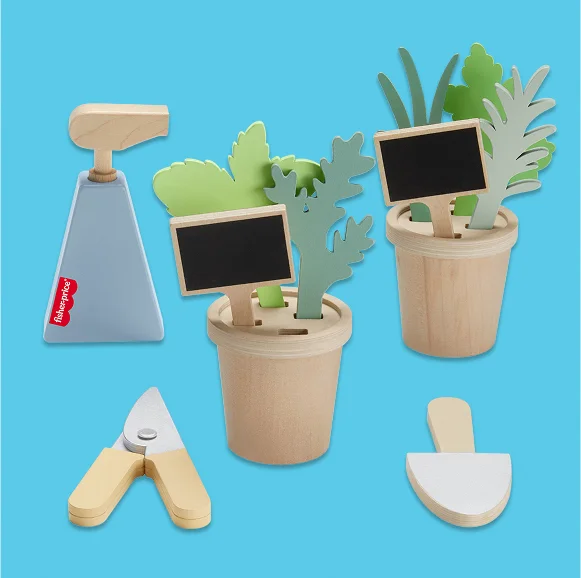 Fisher-Price Wooden Herb Set