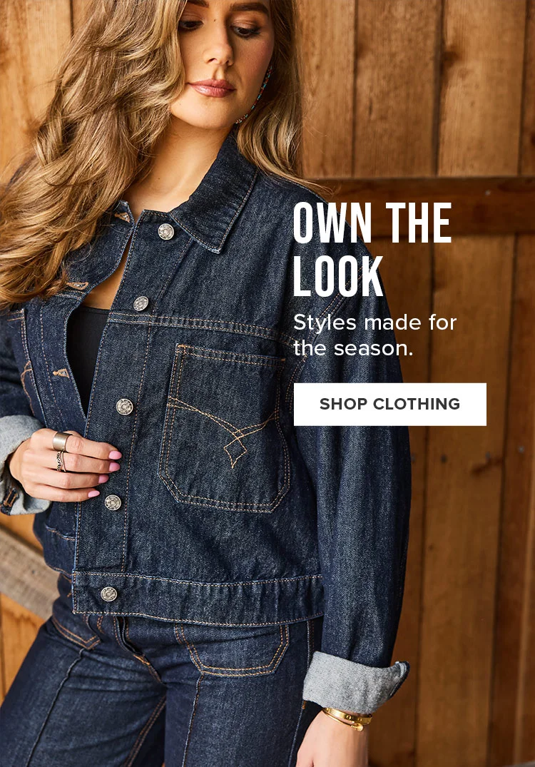 OWN THE LOOK | SHOP CLOTHING