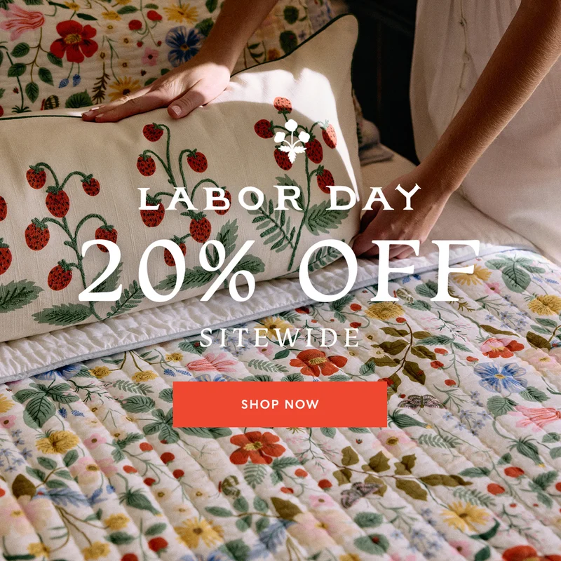 Labor Day Sale - 20% Off Sitewide - Shop Now