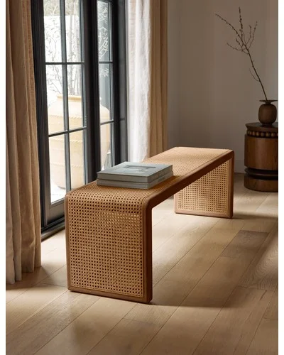 Canistel Bench by Carly Cushnie - Light Espresso