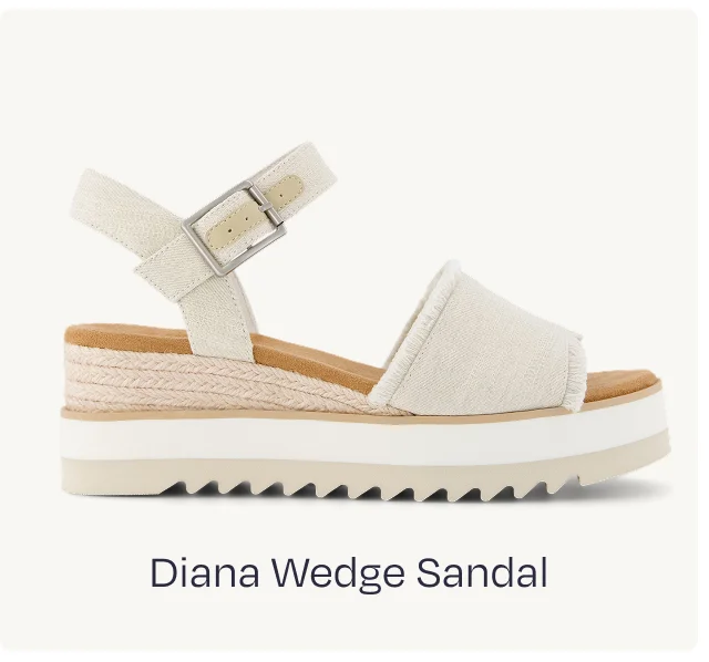 Diana Wedge Sandal
