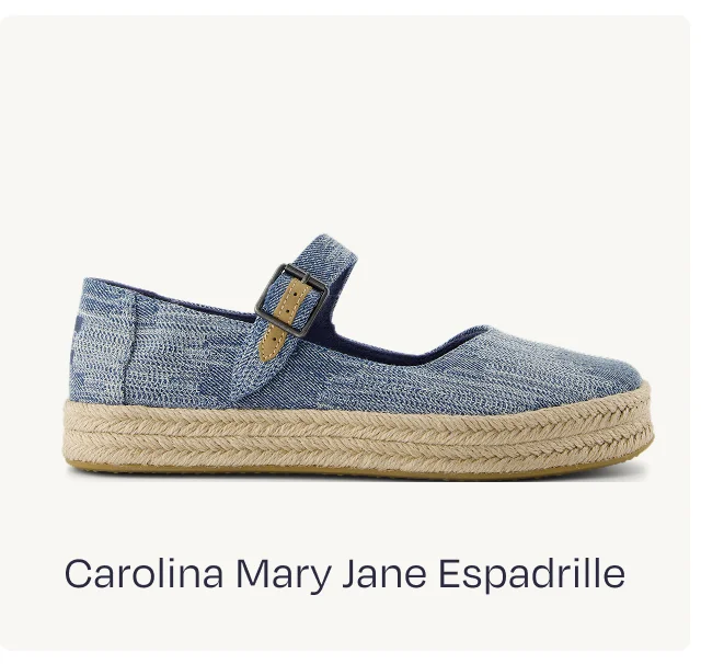 Carolina Mary Jane Espadrille