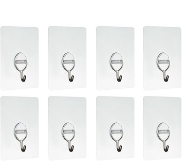 Set of 8 Magic Glass Wreath Hangers by Valerie