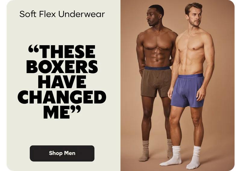 Soft Flex Underwear | THESE BOXERS HAVE CHANGED ME | Shop Men
