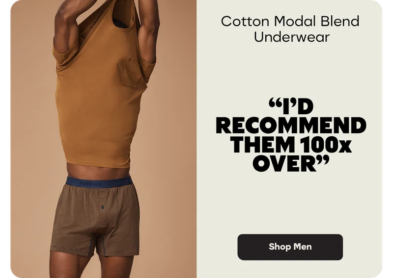 Cotton Modal Blend Underwear | I'D RECOMMEND THEM 100x OVER | Shop Men