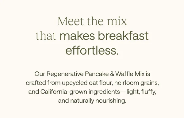 Meet the mix that makes breakfast effortless.