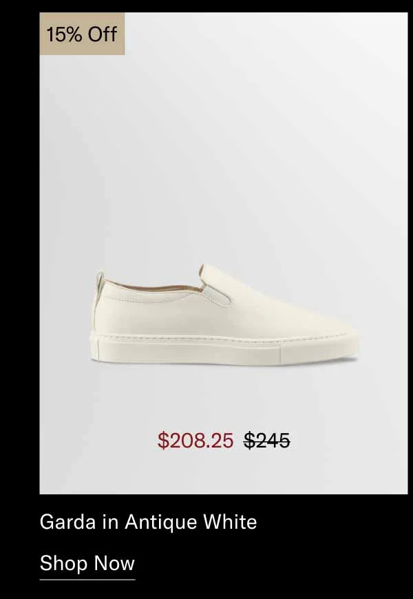 Garda in Antique White 15% Off-Shop Now