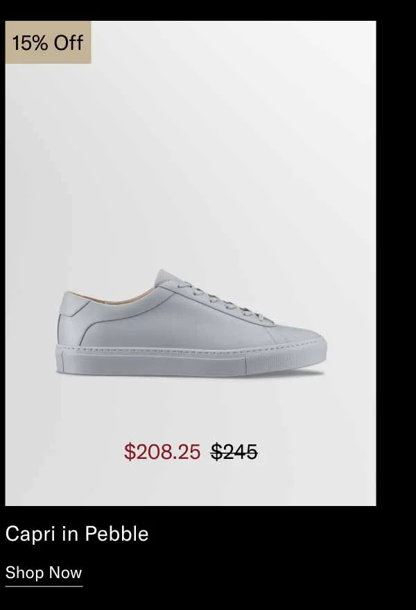 Capri in Pebble 15% Off-Shop Now