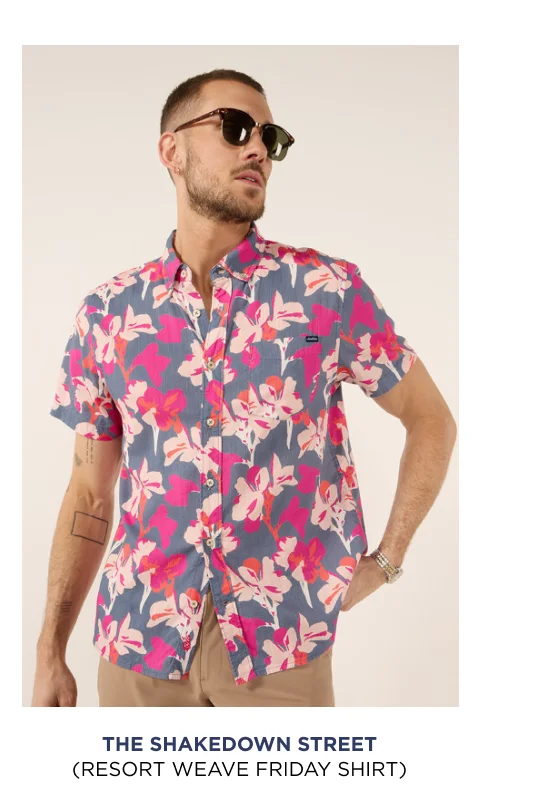 Resort Weave Friday Shirt: The Shakedown Street
