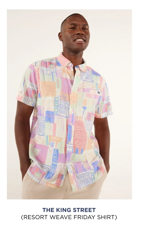 Resort Weave Friday Shirt: The King Street